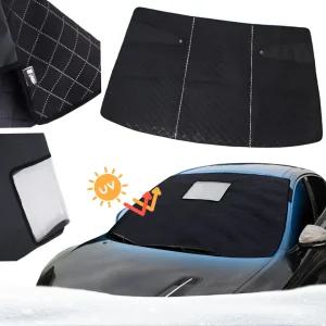 제네시스 G70 암막 쉴드 1개 덮개 성에 결빙 방지 2중 원단 방수 블랙박스용 보호 커버