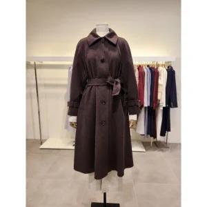 [지고트](하남점)JPBE0CTC53 [칼라넥 루즈핏 핸드메이드 코트]