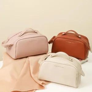 [룽스]파우치 화장품 손가방 여행 가방 미니