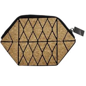 [룽스]코르크 패턴 가방수납 메이크업 파우치 소