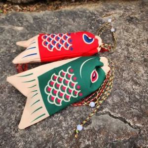 [룽스]성공운 소금단지 오색실 잉어 복주머니