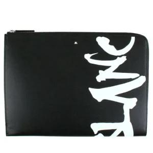 사토리얼 캘리그래피 지퍼 포트폴리오 백