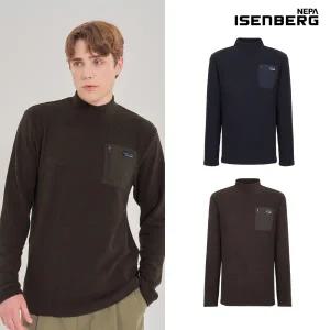 [네파이젠벅] 양면 플리스 모크넥 남성 2컬러 택1