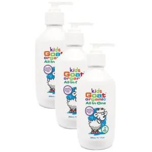 Goat Body Wash All In One 고트 바디워시 키즈 올인원 300ml 3팩