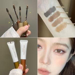 오래 지속되는 액체 염색 눈썹 크림 방수 블랙 브라운 호환 색조 연필 전문 천연 페인트 젤