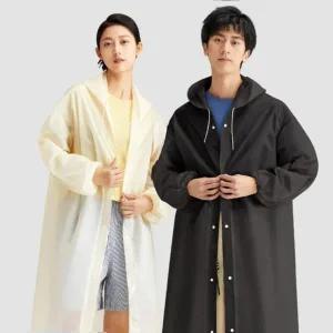 남자우비 남여공용 휴대용 스타일리쉬 레인코트 우비