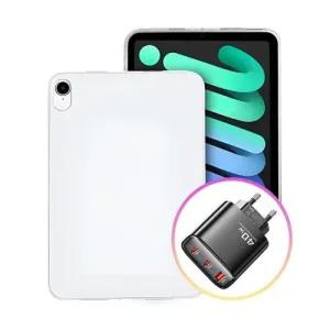 아이패드 프로13 M5 투명 젤리 케이스+Toocki 40W 고속충전기 WFL206V