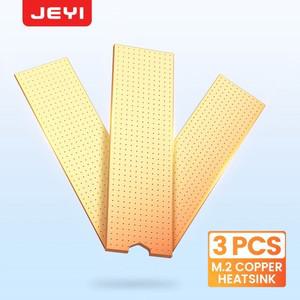 JEYI 구리 M.2 2280 NVMe 방열판 나노 열 패드 노트북 데스크탑 용 순수 SSD 쿨러 솔리드 스테이트 디스크