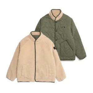 내셔널지오그래픽 공용 말레이맥 양면라운드 리버시블 플리스 집업(N224UFJ160)