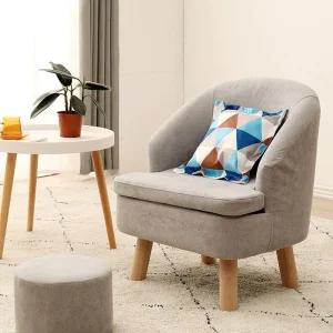 북유럽 소형 등받이의자 커버탈착 소파 1인용