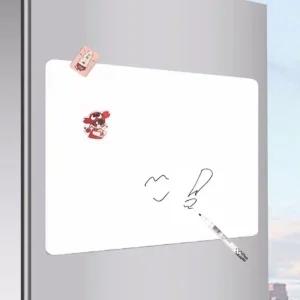 자석 부착 화이트보드 메모판 냉장고 걸이 A4 화이트보드 메모보드