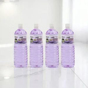 산도깨비 에탄올 사계절용 워셔액 라벤더향 1.8Lx4개 유리세정제 유막제거제