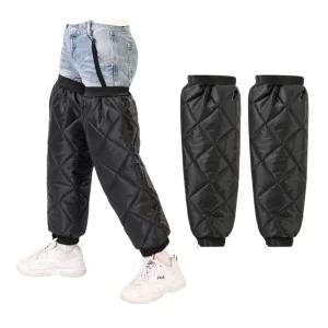 라이딩 방한 레그워머 패딩 지퍼 무릎보호대 방풍워머 오토바이무릎보호대