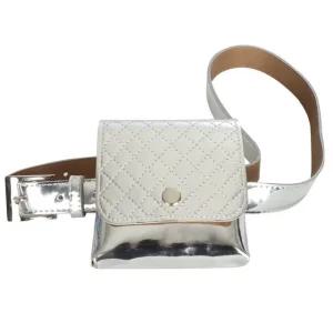 3구 휴대용 에나멜 골프공 주머니 파우치 겸용 볼 케이스 MNB-WBAG-0504-실버