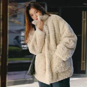 #리제페이크퍼코트