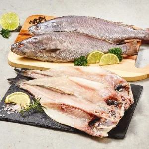 [우리참바다] 국내산 반건조 통민어 5팩+편민어 5팩