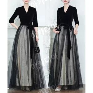 연주드레스 빅사이즈 들러리드레스 촬영 결혼식 공연