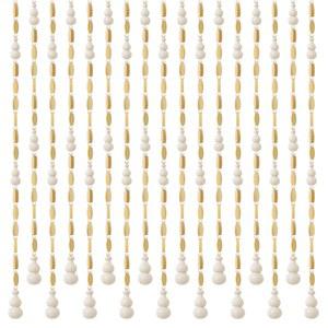 구슬 발 집 가림막 입구 구슬문발 대나무 도어