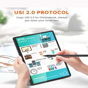 호환 USI2.0 스타일러스 펜 크롬북용 4096 레벨 압력 감지 레노버  ASUS  HP 기기구글 픽셀 태블릿용