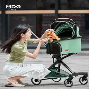애견유모차 반려견 고양이유모차 이단 강아지캐리어 소형견
