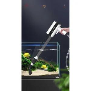 전동 어항청소기 수족관 배설물 물갈이 이끼제거 펌프