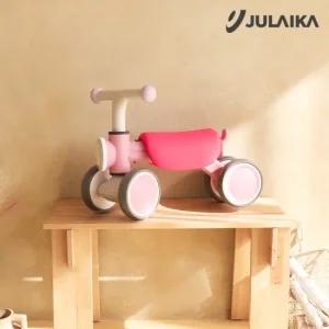 줄라이카 실내 무소음 돌아기 붕붕카 선물 LED 멜로디 미니바이크 래빗