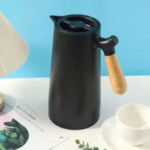 이중 보온주전자 블랙