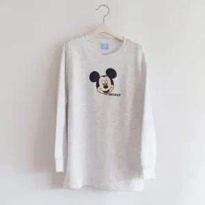 작은미키 수유티 맨투맨 수유복 긴팔 면 코튼 산후조리복 임부복