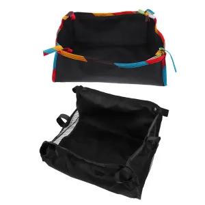 2Pcs 유모차 보관 가방 필수품을 다기능 주최자 통기성 메쉬 디자인 범용 호환성