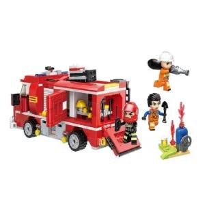 소방관블럭블럭 소방서 소방차 소방관 헬기 블럭 조립 12