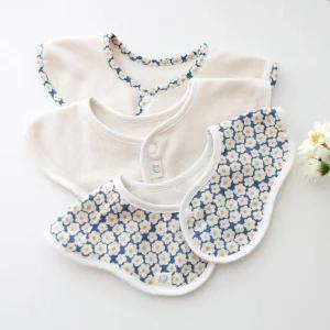 꿈두부 아기 오가닉 롤링턱받이 아이캔후라이 3종세트