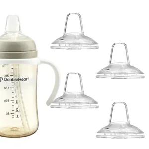 순수아 더블하트 젖병 호환 교체용 리필 스파우트 꼭지 추 빨대