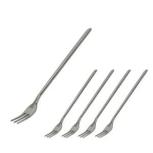 상일 미니 롱포크(심플14cm)1p x(5개) 스텐 티