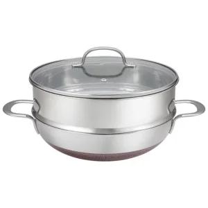 [신상품] HC해피콜 에칭 아머 파티웍 3P 세트 (웍28/뚜껑28/찜기28)