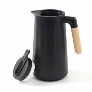 온도표시 보온주전자 블랙