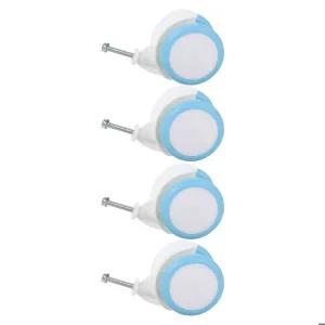 HOOTNEE 용 유모차 하이체어 다용도 카트 유모차 보행기 및 장난감 카트용 교체 바퀴 4개 범용 호환