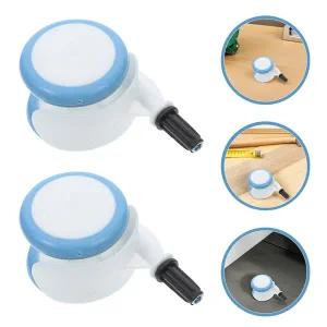 유니버설 유모차 바퀴 교체용 헤비 듀티 베이비 카트 바퀴 실내외 사용용 고무 롤러 부드러운 롤링 캐스터