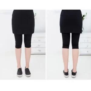 마미누리 임산부 면스판7부치마레깅스 빅사이즈임부복