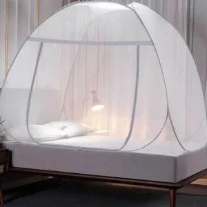 모기장 타임 그레이 원터치 120x200cm 원터치모기장 텐트모기장 침대모기장