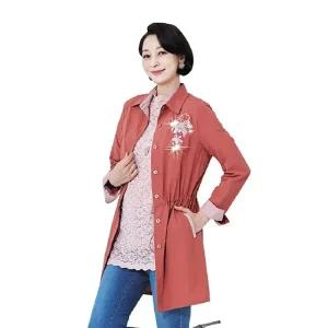 (단)파밀라 스트라이프 배색 재킷