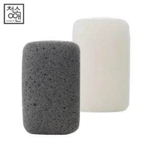 청소앤 곤약스펀지 세트3 영유아 바디 목욕 보습