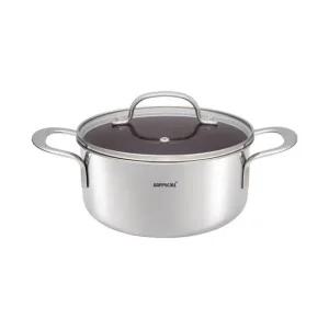 [신상품] HC해피콜 에칭 아머 양손냄비 20cm