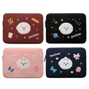 쁘숑앤포숑 15 캔버스 노트북파우치 팬시용품