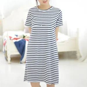 반팔니콜수유원피스- 빅사이즈 수유복 임부복 홈웨어
