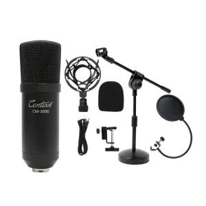 칸타빌 CM-3000 콘덴서 마이크 탁상용T스탠드 팝필터 패키지