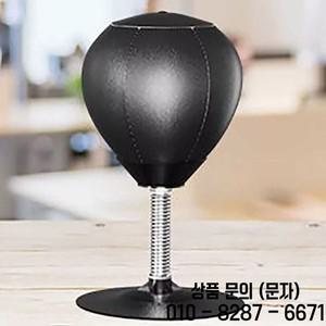 강력한 흡입 컵 테이블 복싱 공 PU 가죽 풍선 펀치 스트레스 릴리프 두꺼운