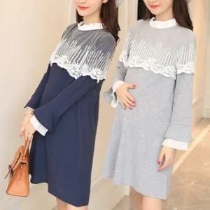 9895러비레이스원피스- 빅사이즈 여성의류 하객임부복