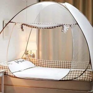 원터치 모기장 200x150cm 설치 간편 텐트 미세원단 휴대용 접이식 야외 벌레 공원