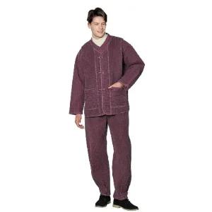 (빅) [애비뉴투지] 천연염색 솜누빔 겨울 생활한복 상하조끼 3종 세트 (남여공용)