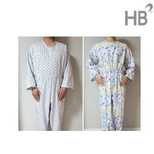 EV 치매환자복 남녀 사이즈 치매 대응 우주 환자복 노인요양병원 요양복